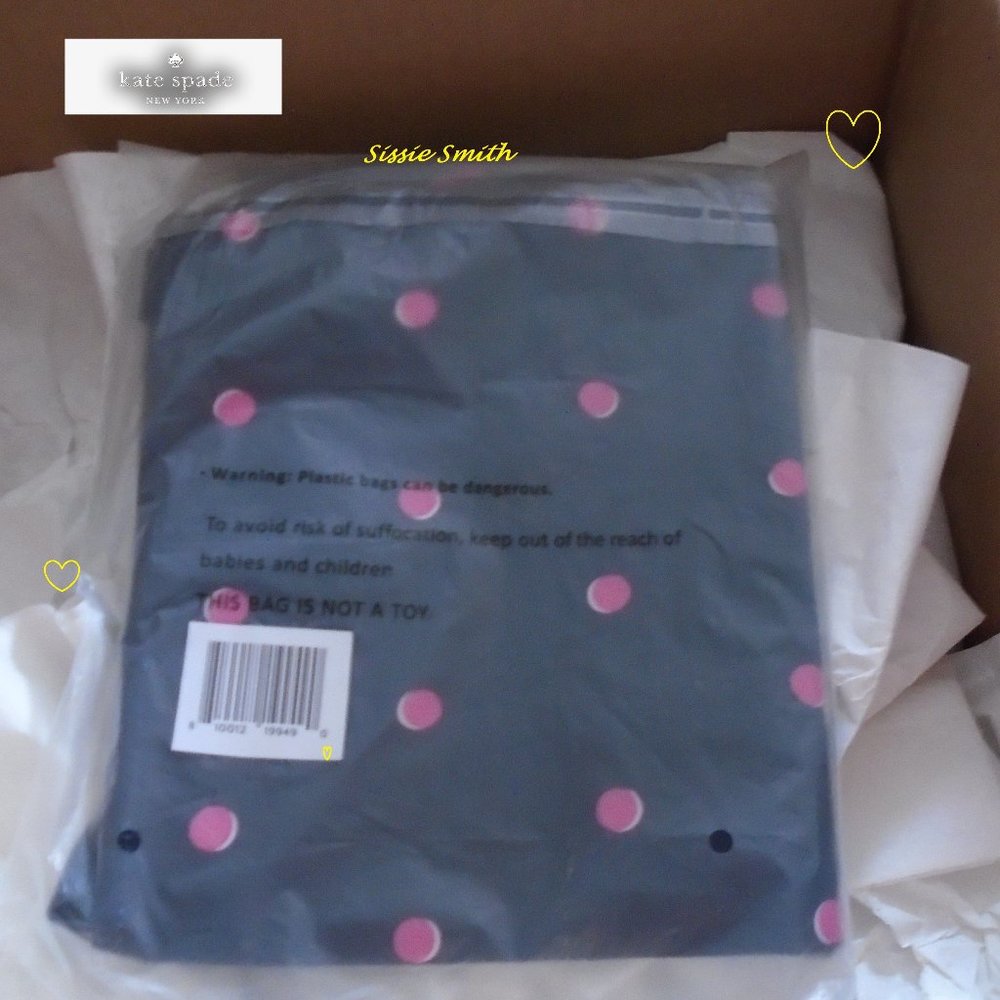 ♠️ Kate Spade ♠️ Canvas Park Dot Tote Bag - Picture 6 of 13